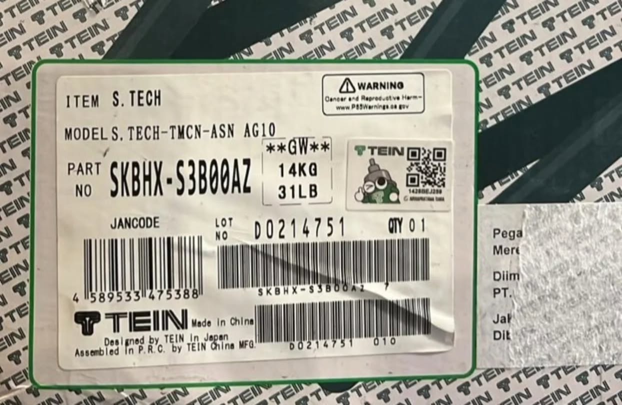 Tein S-Tech Lowering Kit PnP Innova Zenix thumbnail 4