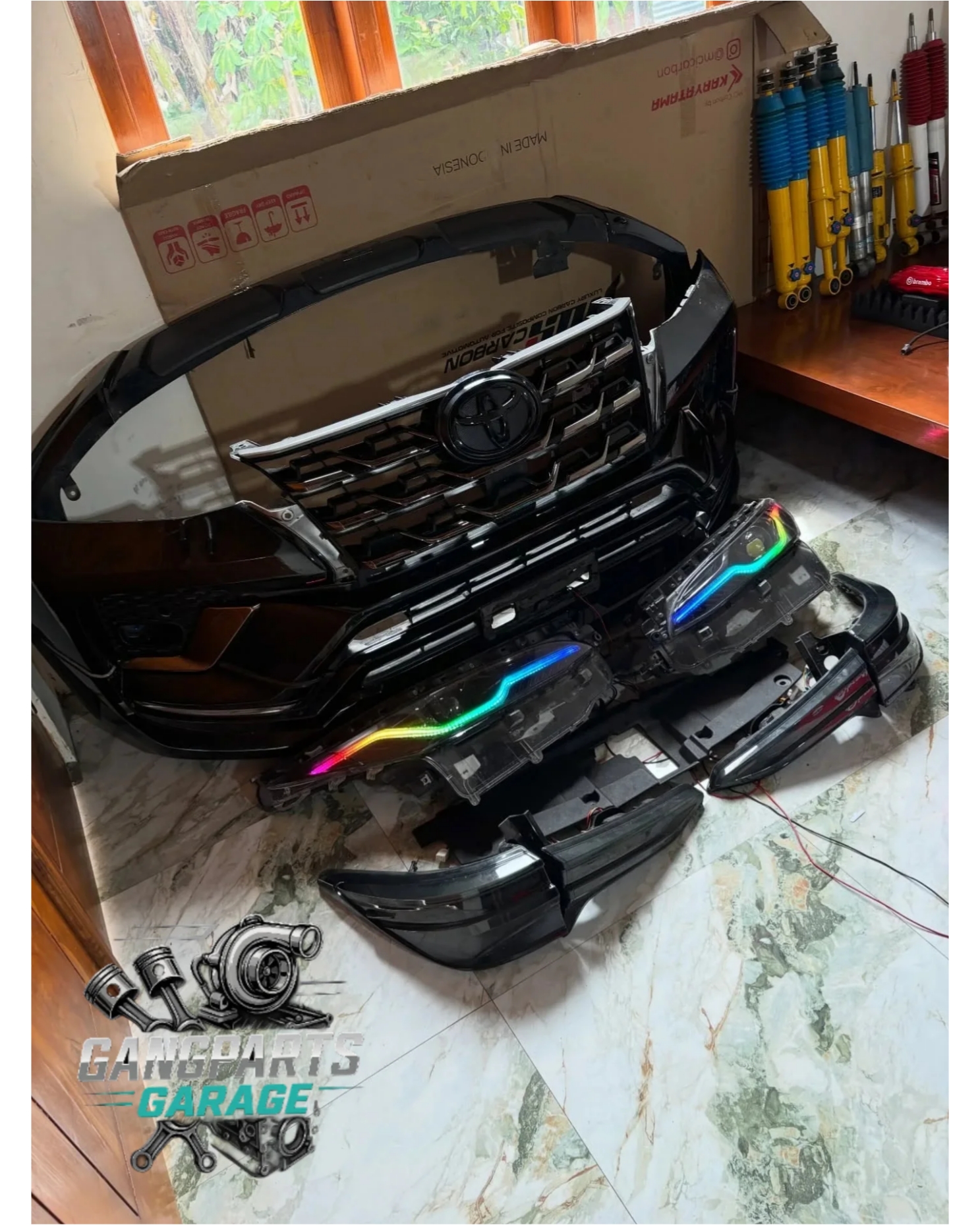 Paket upgrade fortuner gr